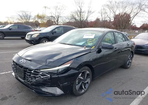 2023 Hyundai Elantra Limited из США, поврежденный, VIN 5NPLP4AG6PH117154